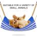 Whollyup Cat Hammock Bed - Soft Hanging Pet Bed for Kittens, Ferrets, and Small Pets | Royal Blue Stripe - Buy Online on GoSupps.com
