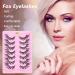 7 Pairs 17MM Fox Eye Lashes - Wispy Fluffy Cat Eye Strip Lashes | Lightweight Volume Fake Eyelash Extensions for Natural Look - AD05 - Buy Online on GoSupps.com