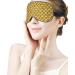 Gold Glitter Scales Sleep Mask for Women | Adjustable Eye Shades Cover with Elastic Strap - Luxurious Comfort & Style - Buy Online on GoSupps.com