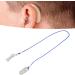 Transparent Hearing Aid Lanyard & Sound Aid Protector Clip - Anti-Lost Rope for Sound Amplifiers | Secure Fastening with Blue HDO Leash - Buy Online on GoSupps.com