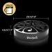 Decyam Slow Feeder Dog Bowl - Small/Medium Black | Non-Skid Puzzle Feeder for Pet Puppy - Bloat Stop Feeding Bowl - 2 Cup Capacity - Buy Online on GoSupps.com