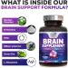 Buy Brain Supplements for Memory & Focus | Nootropic Capsules for Cognitive Support - 120 Count - Buy Online on GoSupps.com