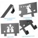 Rabbit Storage Rack Over The Door Racks Over Door Coat Hooks Door Hanging Hat Rack Metal s Hooks Black Clothes Hangers Over Door Towel Hook Iron Storage Shelf Hanging Hook Hook up - Buy Online on GoSupps.com