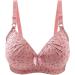 Shop Women's Organic Pink Lace Sports Bra - Casual Sexy & Plus Size 3XL - Rims-Free & Menstrual Underwear - Buy Online on GoSupps.com