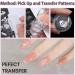 French Tip Stamp Nail Art Stamper Clear Silicone Jelly Stamper Transparent Nail Stamper Nail Art Jelly Stamper kit with Scraper Nail Art Brushes French Tip Nails Art Design Manicure Tools - Buy Online on GoSupps.com
