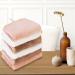 Phogary Microfiber Make-Up Towels - 6 Pack Washable Facial Cleaning Cloths (30x30cm Brown) for Gentle Makeup Removal - Buy Online on GoSupps.com