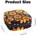 Sunflower Print Sanitary Napkin Storage Bag | Portable Period Kit Pouch for Menstrual Cup & Sanitary Pads | Zippered Menstrual Pad Organizer for Women & Teens - Color 10 - Buy Online on GoSupps.com