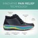 Orthofeet Women's Orthopedic Boots for Plantar Fasciitis Relief - Milano 7.5 Wide Black - Buy Online on GoSupps.com
