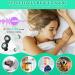 Reusable Silicone Ear Plugs for Noise Reduction - 2 Pairs for Sleeping, Travel, and Noise Sensitivity - 21dB Noise Cancelling - Includes 6 Ear Tips (S/M/L) - Black/Green - Buy Online on GoSupps.com