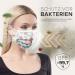 100-Piece Flower Disposable Face Masks | Made in Germany | CE Certified | Triple-Layer Filtration | Elastic Earloops | Breathable - Adults | Standard Size - Buy Online on GoSupps.com