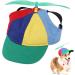 Colorful Propeller Hat for Dogs - Cotton Helicopter Design | Cute & Decorative Pet Accessory - Buy Online on GoSupps.com