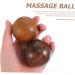 Fomiyes 2ST Wooden Acupressure Massage Balls for Golfers - Handmade Fitness & Meditation | 5.00x5.00cm Coffee - Buy Online on GoSupps.com