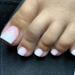 YOSOMK Ombre Pink French Tips Press On Toenails | 24 Pcs Gradient Short Fake Nail Tips for Women | Summer Nude Square Glue On Toenails - Buy Online on GoSupps.com