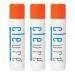Cleure Organic All Natural Lip Balm - Paraben Free Fragrance Free Flavor Free & Petroleum Free SPF Lip Balm & Hydrating Lip Butter (.15 oz 3 Pack)