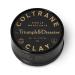 TRIUMPH & DISASTER | Coltrane Clay Hair Pomade | Medium Hold for Fine to Thick Hair - Matte Finish for Men, 95g