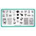 Buy Maniology Game On Nail Stamping Plate Set | Sports-Inspired Nail Art Designs for Creative Manicures - International Shipping Available - Buy Online on GoSupps.com