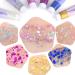 Paminify White Face Glitter Gel - 50ML Self-Adhesive Liquid Sequins for Music Festivals & Concerts - Buy Online on GoSupps.com