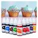 10ml Multifunctional Edible Pigment Cake Fondant Dessert Edible Color Pigment Macaron Cream Food Coloring Ingredients Supplies Handmade Baking Accessories Festival (Color : GreenYellow)