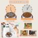 Cuttable Slow Feeder Dog Bowl with Strong Suction Cup | Large Medium Small Size Dish | Slow Feeder Insert | Slow Down Eating - Buy Online on GoSupps.com