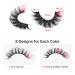 ALPHONSE Colored Russian Strip False Lashes - D Curl Fluffy Volume Curly Faux Mink 10 Pairs - Buy Online on GoSupps.com
