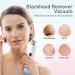 Blackhead Remover Pore Vacuum with USB Interface - Pore Cleaner for Men and Women | 3 Modes & 6PCS Suction Heads - White - Buy Online on GoSupps.com