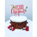 Dimoda Traditional Mistletoe christmas acrylic plastic cake toppers for christmas cake decorations - Buy Online on GoSupps.com
