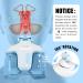 Buy Electric Nasal Irrigation System (Blue) - International Shipping Available | Effective Nasal Relief - Buy Online on GoSupps.com