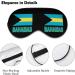 The Pride of The Bahamsa Flag Sleep Mask Eye Cover for Sleeping Blindfold with Adjustable Strap Blocks Light Night Travel Nap for Men Women - Buy Online on GoSupps.com