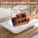 Buy Large Wood Grain Yellow Toothbrush Holder - Electric Toothbrush & Razor Storage Easy to Clean & Removable Stand - Multifunctional Organizer for Bathroom - Buy Online on GoSupps.com