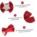 minkissy 4 Pairs Bow Tie Christmas Bowknot Hairpin Toddler Christmas Hat Party Bag Stuffers for Kids Christmas Bow Scrunchies Kids Christmas Bow Baby Bows Santa Hat Fabric Elasticity Bride - Buy Online on GoSupps.com