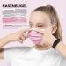 HARD 50-Pack Disposable Face Masks - Small Size Raspberry Pink | Made in Germany | CE Certified | Triple Layer Filtration | Elastic Earloops | Breathable | Type IIR - 99.78% Filtration - Buy Online on GoSupps.com