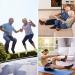 Mens Non Slip Yoga Pilates Socks 3 Pack - Anti Skid Grip for Men - Home Slipper & Hospital Socks - Multi 3 Pairs 12-14 - Buy Online on GoSupps.com
