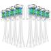 Replacement Toothbrush Heads Compatible with Philips Sonicare Replacement Heads  8 Pack  Electric Brush Head for Sonic Care DiamondClean for HX 3x/6x/9x with Hygienic Cap 8 Count (Pack of 1)