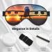 Airplane Sunset Sky Print Double-Sided Eye Mask | Soft Light Blocking Sleep Mask | Enhance Sleep Quality | International Shipping - Buy Online on GoSupps.com
