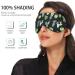 Haskirky Light Blocking Eye Mask - Breathable & Adjustable for Adults - Perfect for Travel, Yoga, Meditation & Office - Deep Sleep Goodies Cactus Design - Buy Online on GoSupps.com