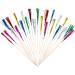 TecUnite 100 Pieces Foil Frill Firework Cupcake Picks Christmas Cupcake Topper 9 Inch Coconut Tree Shape Food Picks Supplies Party Decoration (Multicolored) - Buy Online on GoSupps.com