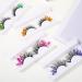 6D Glitter False Lashes for Halloween & Cosplay Makeup - 4 Pairs (Elegant Style) - Buy Online on GoSupps.com