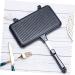 OUNONA Sandwich Pan Waffle Maker Flip Skillet Pan Steak Cake Baking Pans Sandwich Press Grill Comales para Tortillas Induction Frying Pan Flat Aluminum Egg Electric Frying Pan - Buy Online on GoSupps.com