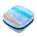Menstruation pad bag with zipper women's napkin bag tampons collection bags for women and girls (amazing Andaman-Umphang)