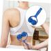 Minkissy Hand Massager & Neck Roller - Deep Tissue Massage Device for Shoulders & Body - 2 Pieces (20x11cm) - Blue - Buy Online on GoSupps.com