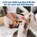 ZoCCee 6Pcs Nail Drill Bits Set - 3/32 Carbide Tungsten 3XF Fine Bits for Gel Acrylic Nails - Two-Way Rotate Manicure Kit with Holder - Buy Online on GoSupps.com
