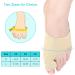 Bunion Corrector | Hallux Valgus Splint & Breathable Toe Separator for Pain Relief - Shop Internationally - Buy Online on GoSupps.com