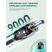 2023 Rechargeable Nose Hair Trimmer for Men & Women - Painless Ear, Eyebrow & Facial Hair Trimmer with Powerful Motor & Dual-Edge Blades - Easy Cleansing, IPX7 Waterproof - Green - Buy Online on GoSupps.com