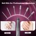Nail Drill Cordless Auriox Electric Nail Files Professional Manicure Pedicure Set Portable USB Rechargeable Efile E-File 25000 RPM 3 Speed Ceramic Nail Drill Bit for Acrylic Nails Beginners - Buy Online on GoSupps.com
