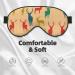 SSIMOO Deer Show Soft Sleep Eye Mask - Breathable Black Eye Patch for Travel & Relaxation | Perfect Gift for Women - Buy Online on GoSupps.com