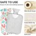 Naanle Spring Bird Hot Water Bottle 1L with Cover | Pain Relief & Heat Therapy for Bed & Hands | International Shipping - Buy Online on GoSupps.com