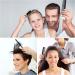 Xinjieda Hair Comb Set - 4PCS Plastic Pocket Combs for Hairdressing, Barber Salon Comb for Men and Women - Fine and Standard Tooth Hair Care Tool - Buy Online on GoSupps.com