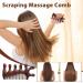 Portable Antistatic Scalp Massager & Comb | Handmade Tool to Prevent Hair Loss - Ideal for Head Neck & Shoulders - Buy Online on GoSupps.com