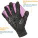 Cool Job Fur Care Gloves - Pet Shampoo Bath Brush & Depilatory Glove for Cats Dogs Horses & Rabbits (Size S-M) | International Shipping - Buy Online on GoSupps.com