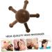 Gleavi 4-Piece Massage Device Set - Five Claws Scalp Massager & Trigger Point Brush for Deep Relaxation | Wenge Handy Tools - Buy Online on GoSupps.com